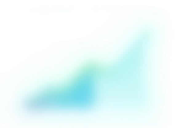 Abstract chart showing efficiency increase with upward trend lines, symbolizing improvements in hiring metrics.